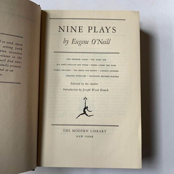 Nine Plays by Eugene O’Neill Modern Library Book - Picture 4 of 7
